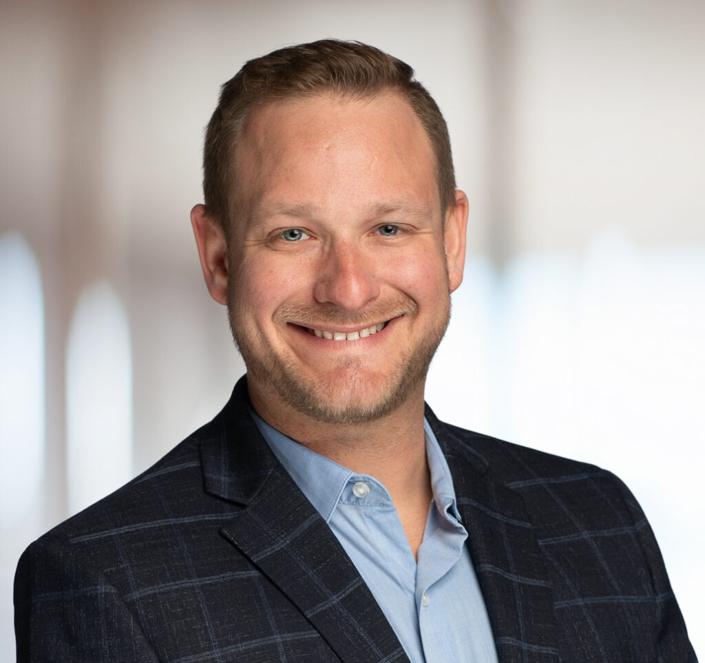 Male executive professional headshot at Shari Photography St. Louis studio